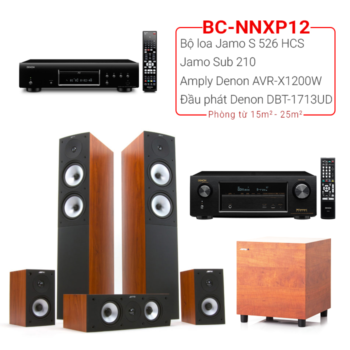 Dàn âm thanh nghe nhạc xem phim BC-NNXP12