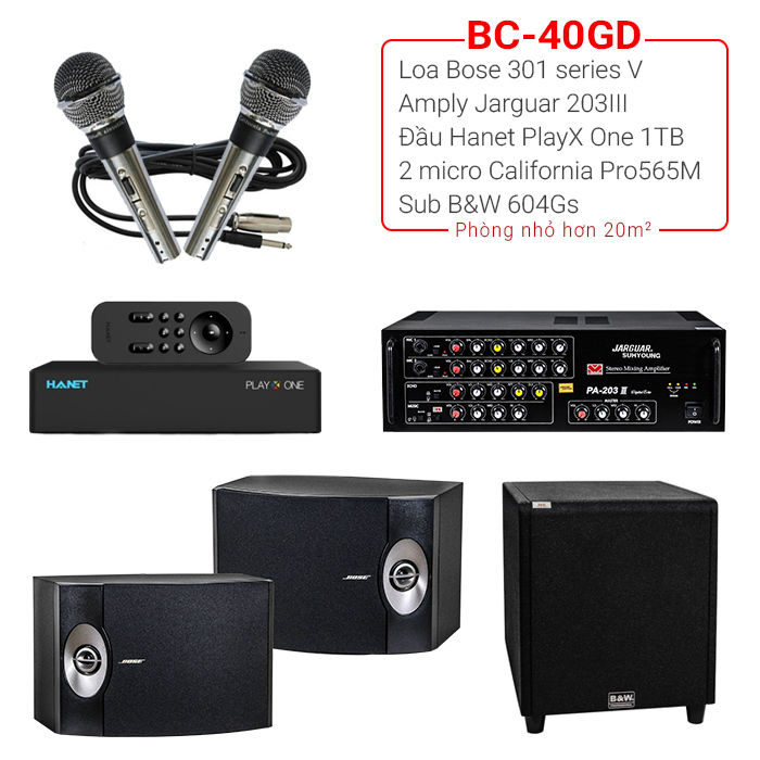 Dàn karaoke BC-40GD Dàn karaoke BC-40GD