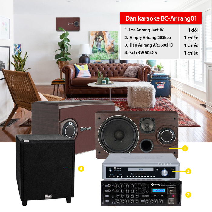 Dàn karaoke BC-Arirang01 Dàn karaoke BC-Arirang01