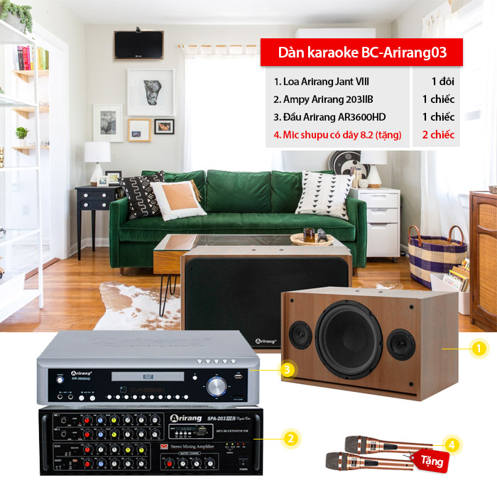 Dàn karaoke BC-Arirang03 Dàn karaoke BC-Arirang03