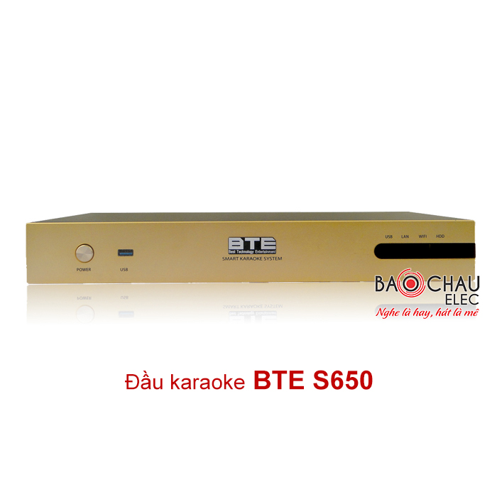Đầu karaoke BTE S650 4TB giá tốt nhất thị trường Đầu karaoke BTE S650 4TB giá tốt nhất thị trường