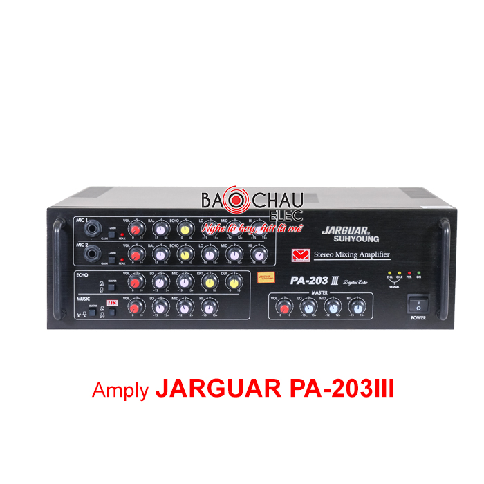 Amply Jarguar 203III chính hãng, giá tốt nhất Amply Jarguar 203III chính hãng, giá tốt nhất