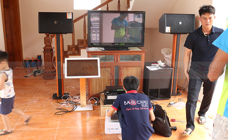 Lắp đặt dàn âm thanh karaoke gia đình, giải trí tại Ninh Bình - pic 01