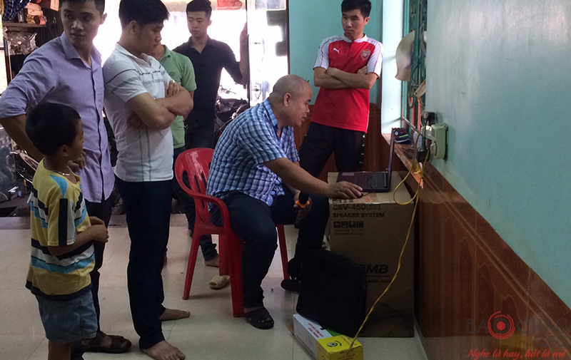 Lắp đặt dàn karaoke gia đình cho anh Hùng tại Việt Yên Bắc Giang - pic 2 Lắp đặt dàn karaoke gia đình cho anh Hùng tại Việt Yên Bắc Giang - pic 2