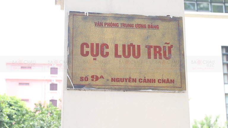 Lắp đặt hệ thống âm thanh phòng họp cho Cục lưu trữ - Hà Nội - 01