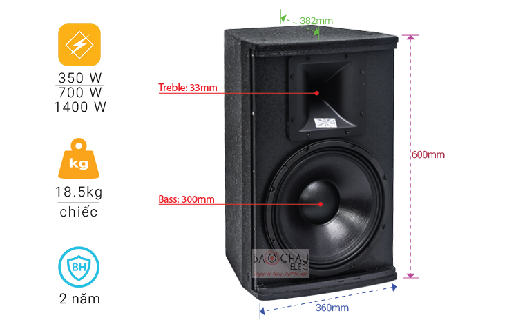 Loa Domus DP-6120 chỉ số-01 Loa Domus DP-6120 chỉ số-01
