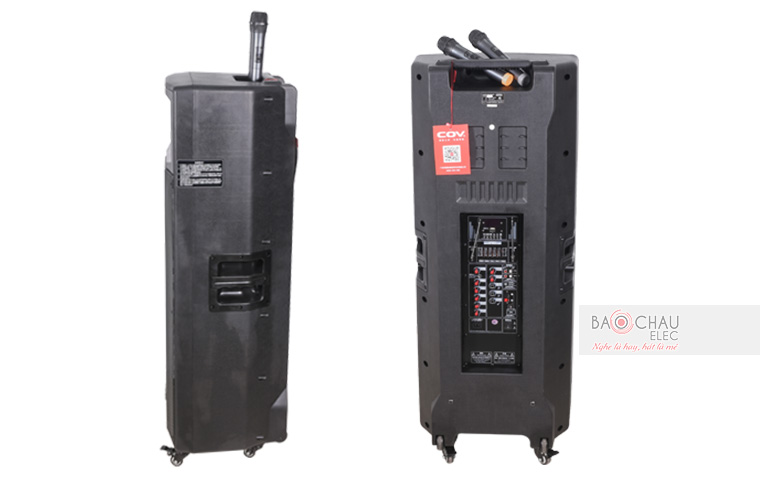 Loa karaoke kéo COV CV 379 chi tiết 8 Loa karaoke kéo COV CV 379 chi tiết 8