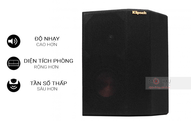Loa Klipsch RP-seriesS Surround ưu điểm 1 Loa Klipsch RP-seriesS Surround ưu điểm 1