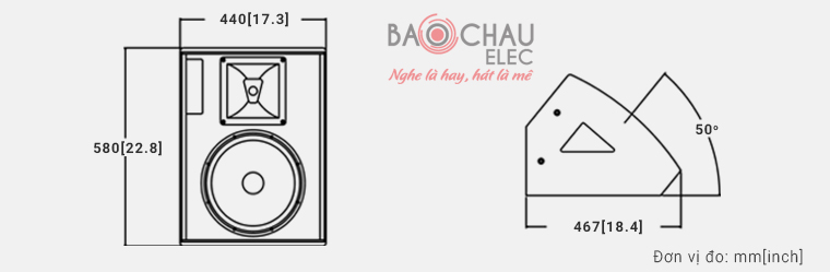 Loa monitor AS ES-12F chỉ số Loa monitor AS ES-12F chỉ số