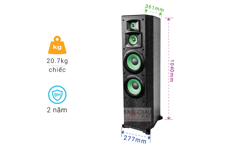 Loa Paramax F-1000 chỉ số-01 Loa Paramax F-1000 chỉ số-01
