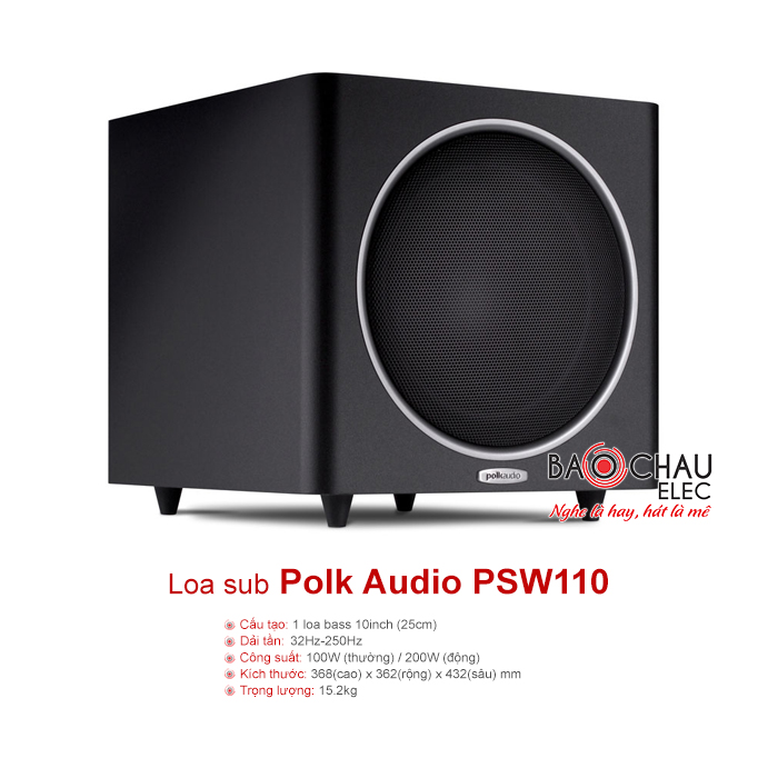 Loa sub Polkaudio PSW110