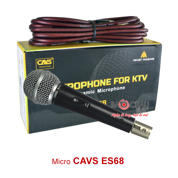 Micro dây karaoke CAVS-ES68 Micro dây karaoke CAVS-ES68