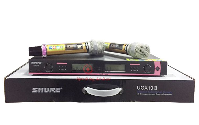 micro Shure UGX10 II chi tiết 1 micro Shure UGX10 II chi tiết 1