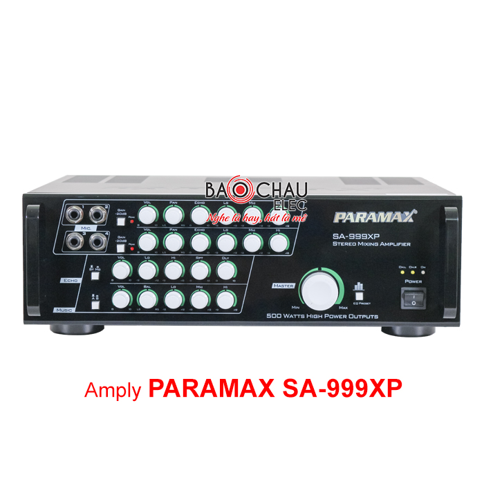 Amply Paramax SA-999 XP chính hãng, giá cực tốt Amply Paramax SA-999 XP chính hãng, giá cực tốt