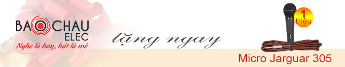 Tặng ngay micro dây Jarguar 305 trị giá 1 triệu đồng khi mua sản phẩm này Tặng ngay micro dây Jarguar 305 trị giá 1 triệu đồng khi mua sản phẩm này