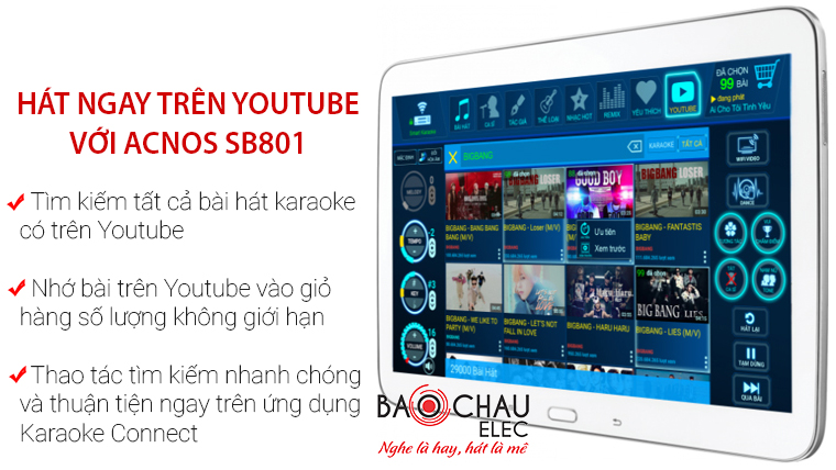 u Acnos Acnos SB901 hát ngay trên youtube u Acnos Acnos SB901 hát ngay trên youtube