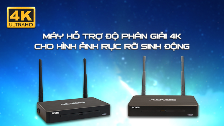 u Acnos Acnos SB901 hỗ trợ phân giải Ultra 4K u Acnos Acnos SB901 hỗ trợ phân giải Ultra 4K