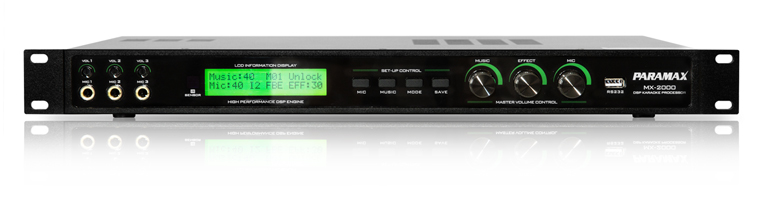 Vang số Paramax MX-2000 chi tiết 2