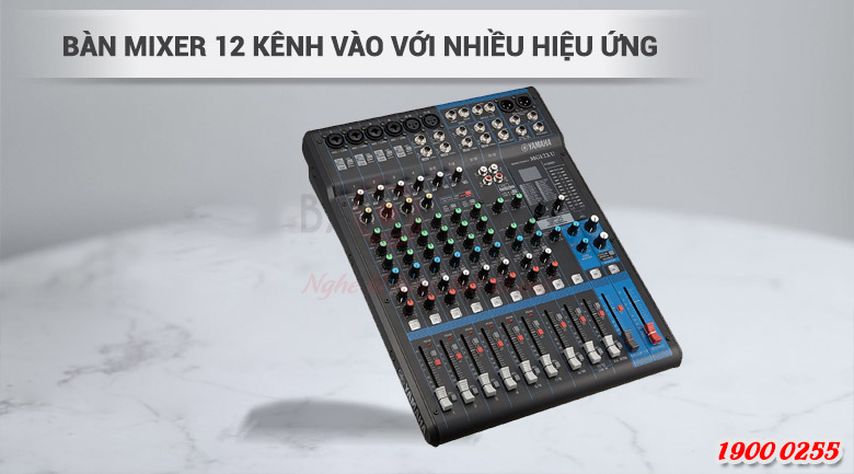 Yamaha MG12XU với 12 kênh vào nhiều hiệu ứng Yamaha MG12XU với 12 kênh vào nhiều hiệu ứng