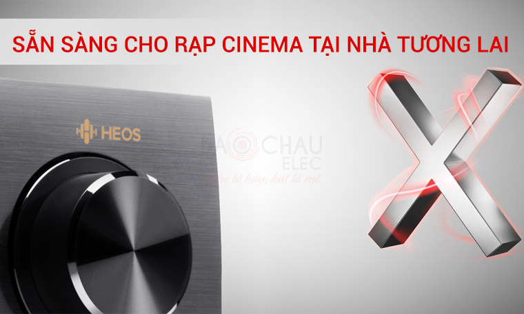 Amply Denon X1400H - sẵn sàng cho rạp chiếu phim gia đình tương lai