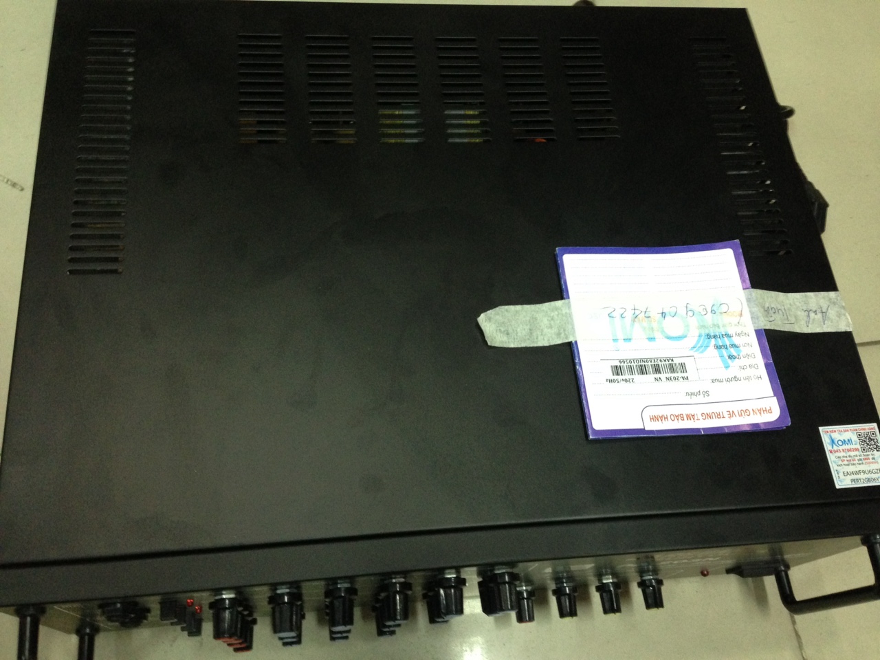 Amply Jarguar 203N Giả hàng Bảo Châu Audio - 02