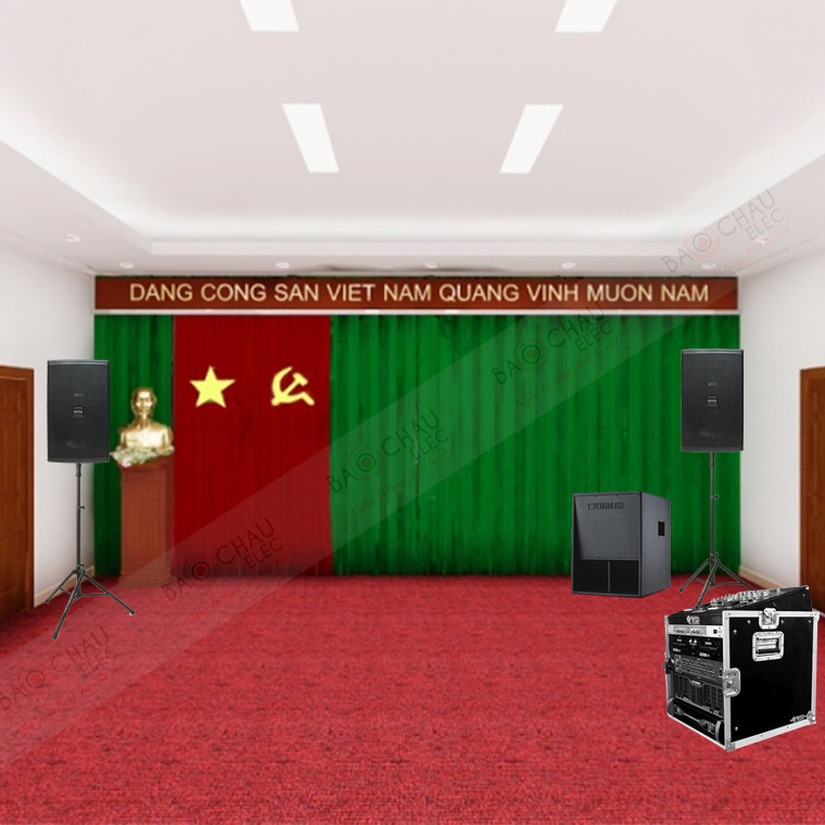 Hình ảnh thực tế của dàn âm thanh hội trường 50m2 BC-Domus01 Hình ảnh thực tế của dàn âm thanh hội trường 50m2 BC-Domus01