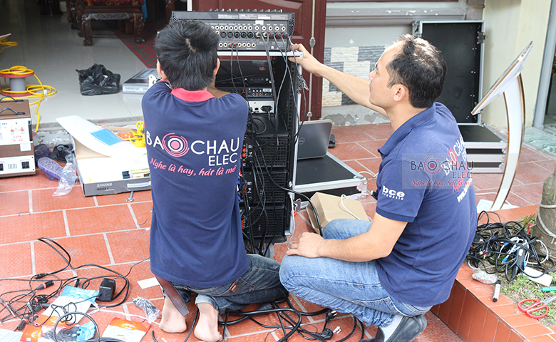 Bộ d&agrave;n &acirc;m thanh đ&aacute;m cưới Hải Ph&ograve;ng - ảnh 2