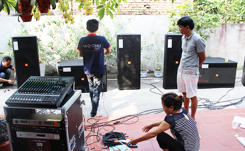 Bộ d&agrave;n &acirc;m thanh đ&aacute;m cưới Hải Ph&ograve;ng - ảnh 3