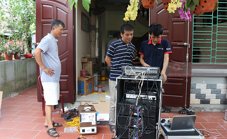 Bộ d&agrave;n &acirc;m thanh đ&aacute;m cưới Hải Ph&ograve;ng - ảnh 8