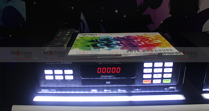 Đầu karaoke thế hệ mới Parmax LS-3000 tại Bảo Châu Audio