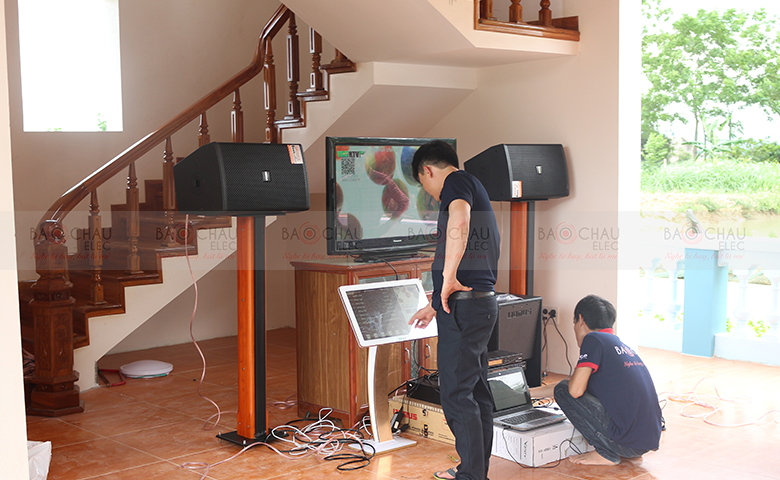 Lắp đặt dàn âm thanh karaoke gia đình, giải trí tại Ninh Bình - pic 06