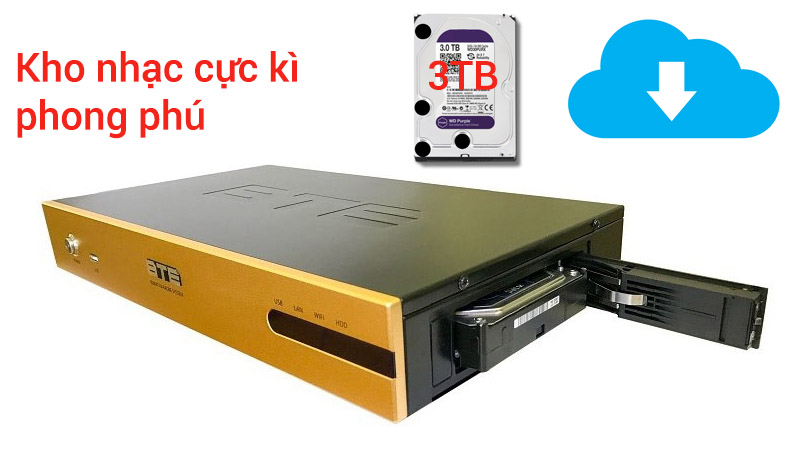 Kho nhạc phong phú