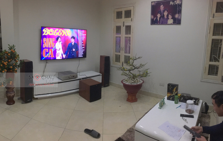 Lắp đặt dàn âm thanh nghe nhạc gia đình anh Hùng tại KĐT Dịch Vọng HN - 05 Lắp đặt dàn âm thanh nghe nhạc gia đình anh Hùng tại KĐT Dịch Vọng HN - 05