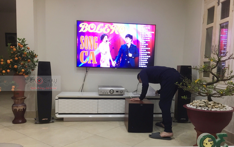Lắp đặt dàn âm thanh nghe nhạc gia đình anh Hùng tại KĐT Dịch Vọng HN - 06 Lắp đặt dàn âm thanh nghe nhạc gia đình anh Hùng tại KĐT Dịch Vọng HN - 06