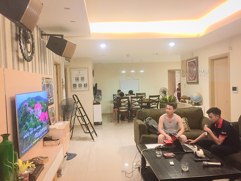 Lắp đặt dàn karaoke cao cấp cho gia đình anh Nguyên tại Khuất Duy Tiến Hà Nội - 03 Lắp đặt dàn karaoke cao cấp cho gia đình anh Nguyên tại Khuất Duy Tiến Hà Nội - 03