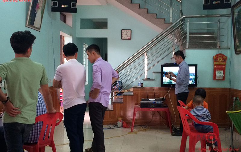 Lắp đặt dàn karaoke gia đình cho anh Hùng tại Việt Yên Bắc Giang - pic 5 Lắp đặt dàn karaoke gia đình cho anh Hùng tại Việt Yên Bắc Giang - pic 5