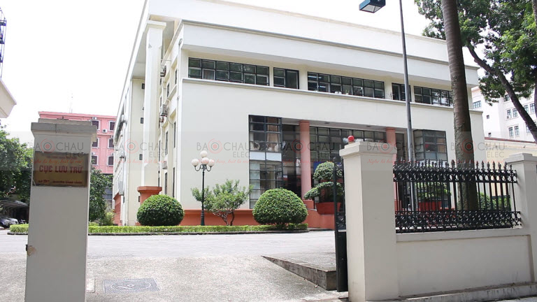 Lắp đặt hệ thống âm thanh phòng họp cho Cục lưu trữ - Hà Nội - 02