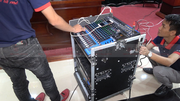 Lắp đặt hệ thống âm thanh phòng họp cho Cục lưu trữ - Hà Nội - 11