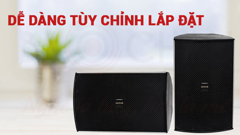 Loa Domus dễ dàng tùy chỉnh lắp đặt