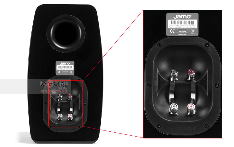 Loa Jamo C103 mặt sau