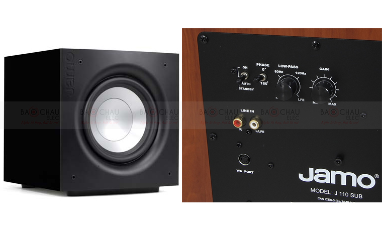Loa sub Jamo J110 chi tiết Loa sub Jamo J110 chi tiết
